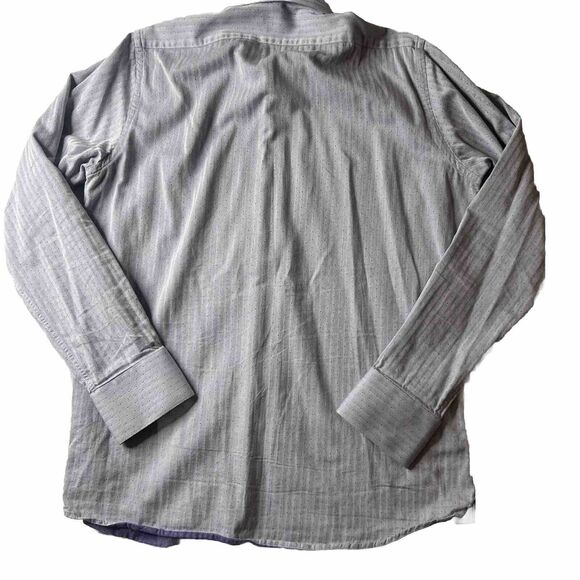 Levinas 16/16.5 35/36 Men’s Dress Shirt Button Up Long Sleeve Office Lgt Purple - Picture 2 of 11